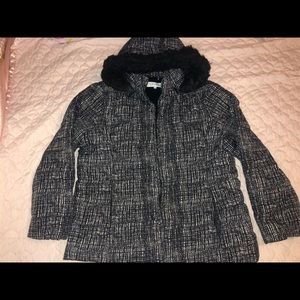 Calvin Klein black coat